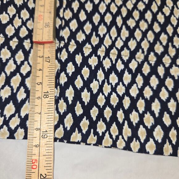 Azel Hazel Womens L Pants Crop Wide Leg Flowy Lightweight Boho Hippie Festival - Picture 11 of 16